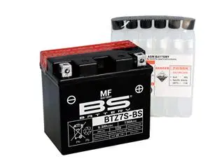 Bihr Batterie BS BATTERY BTZ7S-BS Sans Entretien Livrée Avec Pack Acide 1 Bihr Batterie BS BATTERY BTZ7S-BS Sans Entretien Livrée Avec Pack Acide