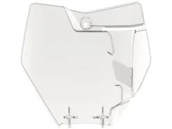Bihr Plaque Numéro Frontale POLISPORT Transparent KTM SX/SX-F125