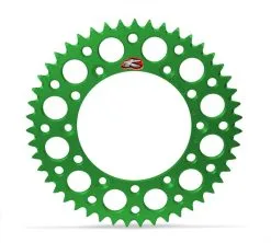 Bihr Couronne RENTHAL Alu Ultra-Light Anti-boue 112U - 520 - 49 Dents