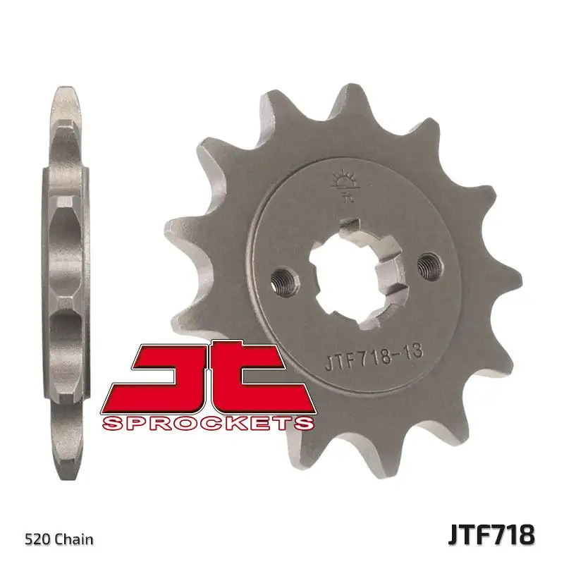 Bihr Pignon JT SPROCKETS Acier Standard 718 - 520 - 12 Dents 1 Bihr Pignon JT SPROCKETS Acier Standard 718 - 520 - 12 Dents