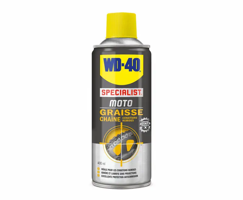 Bihr Graisse De Chaîne WD 40 Specialist® Moto Conditions Humides - Spray 400 Ml 1 Bihr Graisse De Chaîne WD 40 Specialist® Moto Conditions Humides - Spray 400 Ml