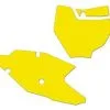 Bihr Fonds De Plaque BLACKBIRD Jaune KTM SX/SX-F