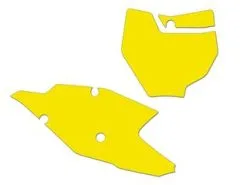 Bihr Fonds De Plaque BLACKBIRD Jaune KTM SX/SX-F