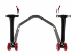 Béquille Arrière BIHR Démontable Universelle Noir Avec Supports En "V" -Pneu De Moto Soldes Boutique 2b48c93c515640afb9b4f4902bf799f9