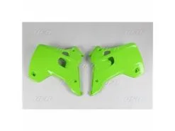 Bihr Ouïes De Radiateur UFO Vert Kawasaki KX125/250