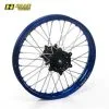 Bihr Roue Arrière Complète HAAN WHEELS 19x2,15x36T Jante Bleu/moyeu Noir/rayons Noir/têtes De Rayons Bleu
