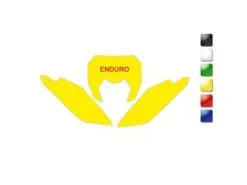 Supprimer Fonds De Plaque BLACKBIRD Blanc Sherco