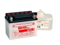 Bihr Batterie BS BATTERY BB4L-B Haute Performance Livrée Avec Pack Acide