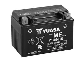 Bihr Batterie YUASA YTX9-BS Sans Entretien Livrée Avec Pack Acide 1 Bihr Batterie YUASA YTX9-BS Sans Entretien Livrée Avec Pack Acide