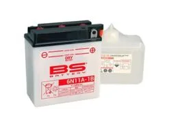 Bihr Batterie BS BATTERY 6N11A-1B Conventionnelle Livrée Avec Pack Acide