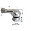 Valve Pneumatique Alu BIHR Ø11,5mm Argent Sachet De 10