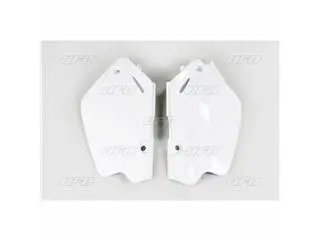 Bihr Plaques Latérales UFO Blanc Honda CR80R 1 Bihr Plaques Latérales UFO Blanc Honda CR80R