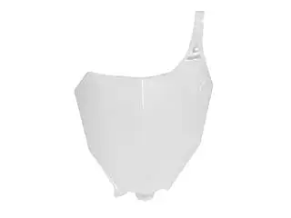 Bihr Plaque Numéro Frontale RACETECH Blanc Honda CRF450R/RX 1 Bihr Plaque Numéro Frontale RACETECH Blanc Honda CRF450R/RX