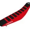 Bihr Housse De Selle Blackbird Zebra Noir/rouge Honda CRF450R/RX