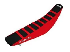 Bihr Housse De Selle Blackbird Zebra Noir/rouge Honda CRF450R/RX