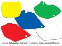 Bihr Fonds De Plaque BLACKBIRD Jaune KTM EXC