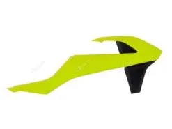 Supprimer Ouïes De Radiateur RACETECH Jaune Fluo/noir KTM SX/SX-F