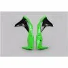Bihr Ouïes De Radiateur UFO Couleur Origine 2017 Vert/noir Kawasaki KX250F