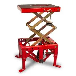 Lève-moto Hydraulique Bihr Rouge
