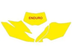 Bihr Fonds De Plaque BLACKBIRD Vert Yamaha WR450F