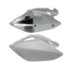 Bihr Plaques Latérales UFO Blanc Honda CRF250R