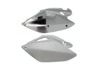 Bihr Plaques Latérales UFO Blanc Honda CRF250R 1 Bihr Plaques Latérales UFO Blanc Honda CRF250R