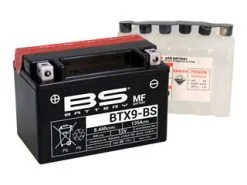 Bihr Batterie BS BATTERY BTX9-BS Sans Entretien Livrée Avec Pack Acide