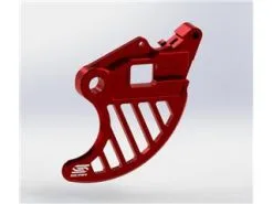 Bihr Protège-disque SCAR Arrière Rouge