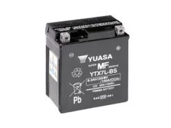 Bihr Batterie YUASA YTX7L-BS Sans Entretien Livrée Avec Pack Acide