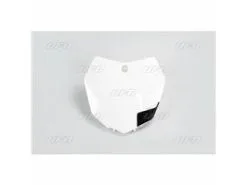 Bihr Plaque Numéro Frontale UFO Blanc KTM