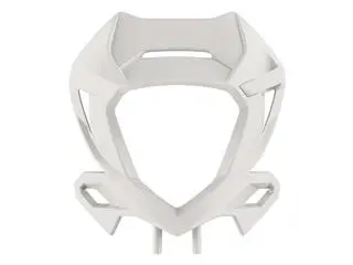 Bihr Plaque Phare POLISPORT Blanc Beta 1 Bihr Plaque Phare POLISPORT Blanc Beta