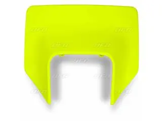 Bihr Plaque Numéro Frontale UFO Husqvarna Jaune Fluo 1 Bihr Plaque Numéro Frontale UFO Husqvarna Jaune Fluo