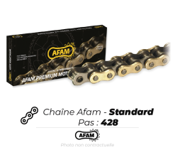 Bihr Chaîne De Transmission Afam - Standard 6 Bihr Chaîne De Transmission Afam - Standard -Pneu De Moto Soldes Boutique chaines 10
