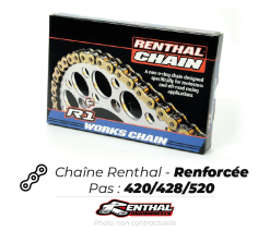 Bihr Chaîne De Transmission Renthal - Renforcée