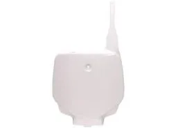 Bihr Plaque Numéro Frontale UFO Blanc Kawasaki KX85