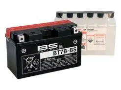 Bihr Batterie BS BATTERY BT7B-BS Sans Entretien Livrée Avec Pack Acide