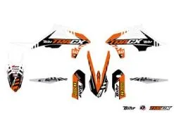 Bihr Kit Déco KUTVEK Tracx Orange KTM SX/SX-F