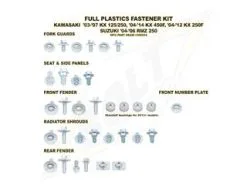 Bihr Kit Vis Complet De Plastiques Bolt Kawasaki KX-F250/450