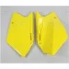 Bihr Plaques Latérales UFO Jaune Suzuki RM-Z450
