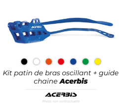 Patin De Bras Oscillant + Guide Chaîne Acerbis