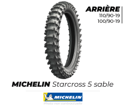 Pneu Arrière Michelin STARCROSS 5 Sable