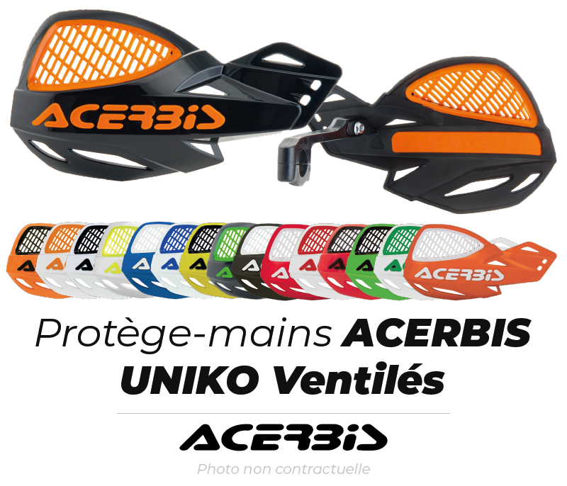 Protège-mains Acerbis MX Uniko Ventilé 1 Protège-mains Acerbis MX Uniko Ventilé