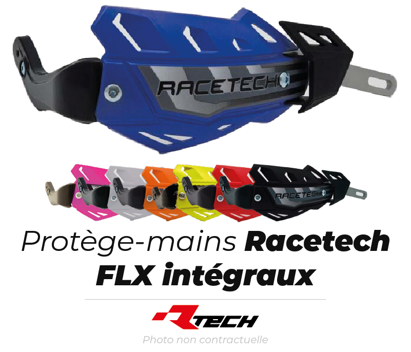 Protège-mains Racetech FLX Intégraux 1 Protège-mains Racetech FLX Intégraux